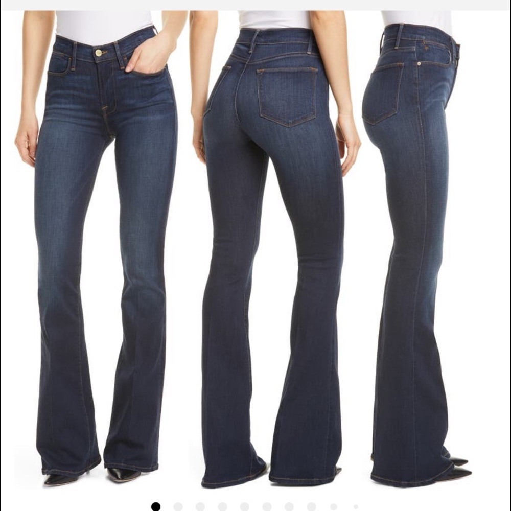 FRAME Le High Waist Flare Jeans